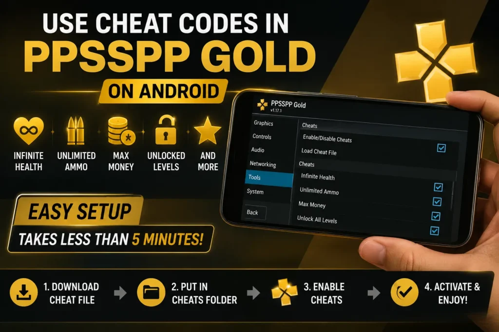 PSP Cheat Codes
