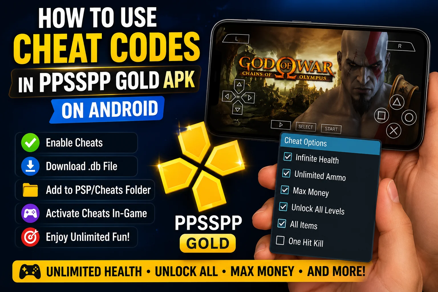 psp cheat codes