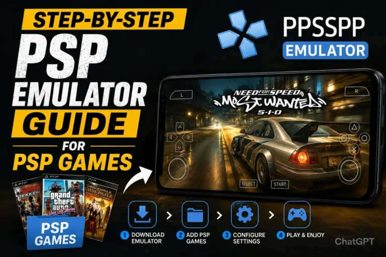 How to Download PSP Emulator Games -The Complete 2026 Guide 3 How to Download PSP Emulator Games -The Complete 2026 Guide