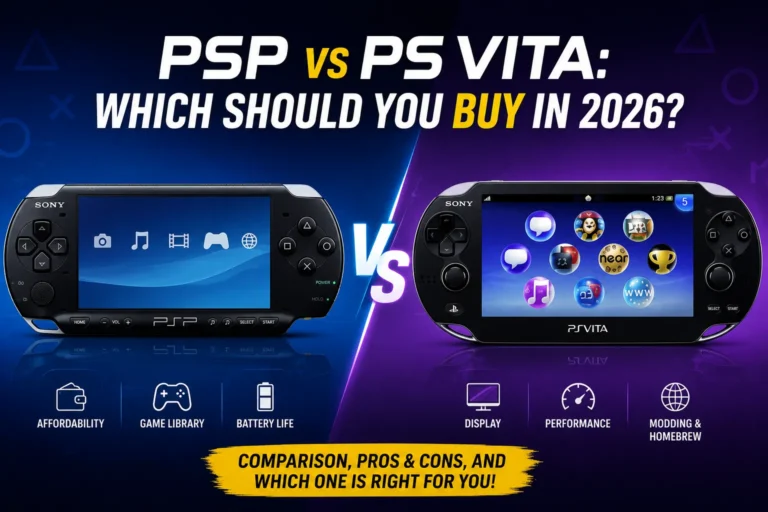 PSP vs PS Vita: Which Should You Buy in 2026? 7 PSP vs PS Vita